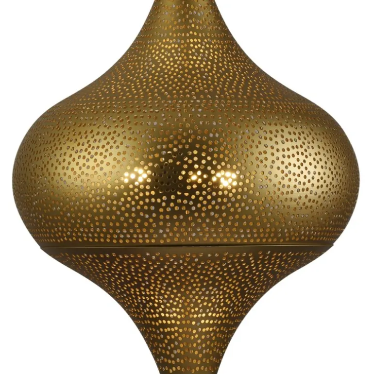 Lámpara colgante de techo Amman Cobre 1XE27 30CM Ø