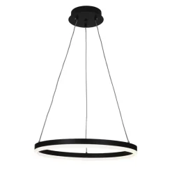 Lámpara colgante Doble Negro 40
