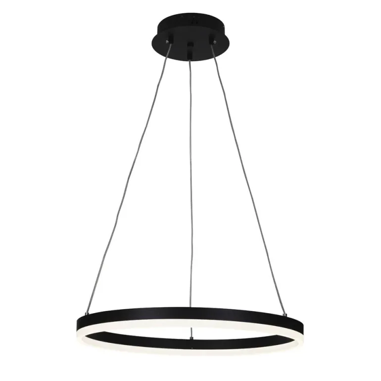 Lámpara colgante Doble Negro 60