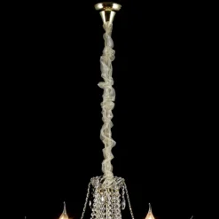 Lámpara colgante Imperial 6L Oro