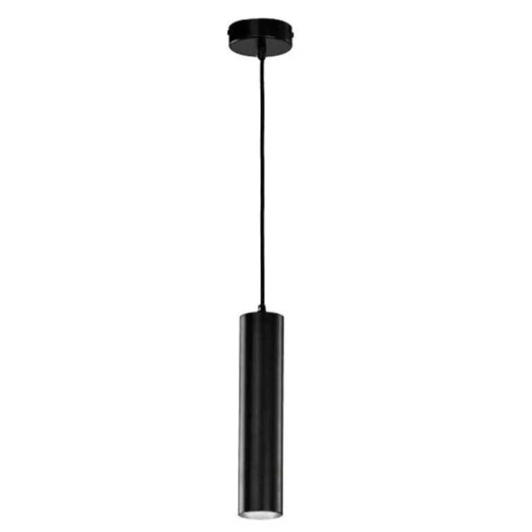 Lámpara colgante 1l negro