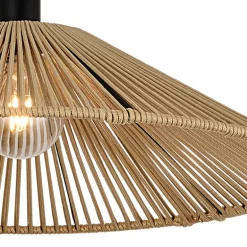 Lámpara colgante Muxia Beige