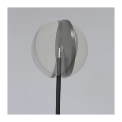 Lámpara de pie Denzel con lector LED 30+6w 3CCT 3000lm acabado negro estilo moderno con mando a distancia 25cm Ø