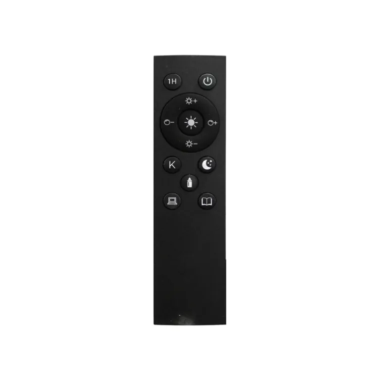 Lámpara de pie Denzel LED 24w 3CCT 2200lm acabado negro estilo moderno con mando a distancia incluido 25cm Ø