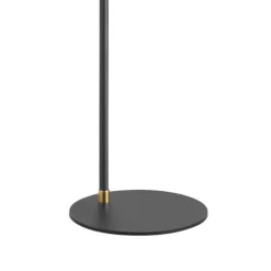 Lámpara de pie Kai Negro 1XE27 23CM Ø