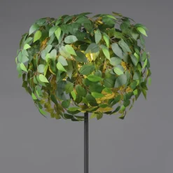 Lámpara de pie Leavy Verde 3XE14 70cm Ø 180cm Alto