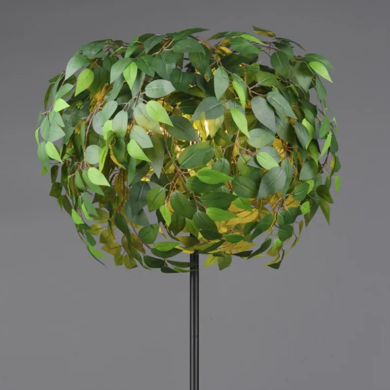 Lámpara de pie Leavy Verde 3XE14 70cm Ø 180cm Alto