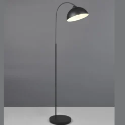 Lámpara de pie Sierra Negro 1XE27 170cm Alto