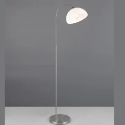 Lámpara de pie Sierra Níquel 1XE27 170cm Alto