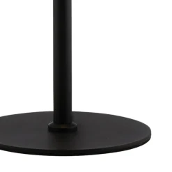 Lámpara de sobremesa Ónix LED integrado 6W 4000K 420lm acabado negro estilo moderno 15cm Ø