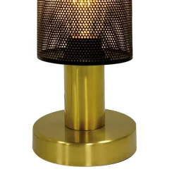 Lámpara de sobremesa Tepla 1XE27 12cm Ø