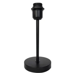 Lámpara de sobremesa Vid Negro 1XE27