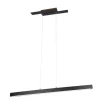 Lámpara de techo colgante Blefast LED integrado 45w tonalidad 3000k 3 intensidades acabado negro estilo moderno