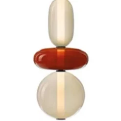 Lámpara de techo colgante Bubble 6 LED integrado 12w tonalidad 4000k acabado cristal estilo moderno 18cm Ø