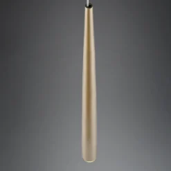 Lámpara de techo colgante Cala oro LED integrado 5.5w 550lm 2300+3000+4000k estilo moderno 14cm Ø