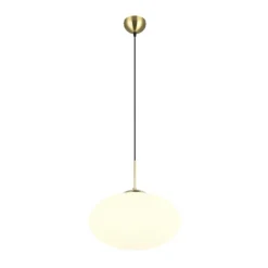 Lámpara de techo colgante Fomento Bronce Viejo 1XE27 40CMØ