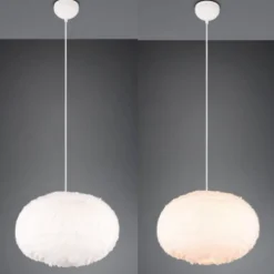 Lámpara de techo colgante Furry 1XE27 50cm Ø