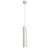 Lámpara de techo colgante Hathor 1 luz 1XGU10 acabado metal blanco estilo moderno 6cm Ø