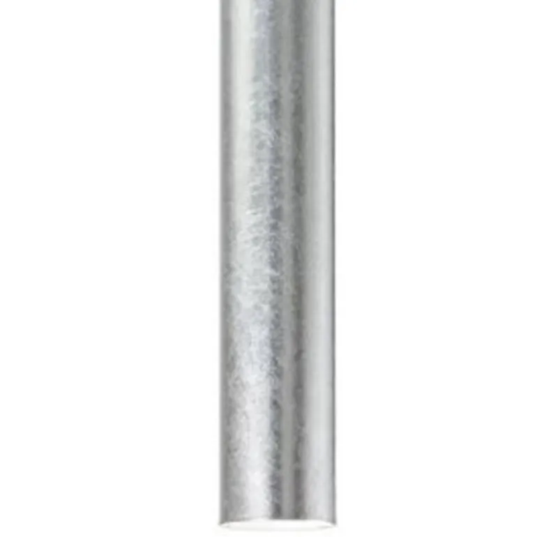 Lámpara de techo colgante Look 1xGU10 acabado plata estilo moderno 6cm Ø