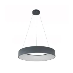 Lámpara de techo colgante Lyn LED integrado 40w 3CCT acabado antracita estilo moderno incluye mando a distancia 55cm Ø