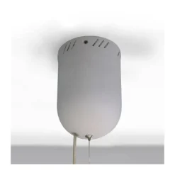 Lámpara de techo colgante Mirta LED integrado 60w tonalidad 3000k acabado aluminio blanco estilo moderno 65cm Ø