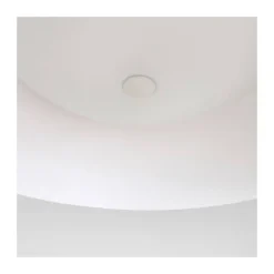 Lámpara de techo colgante Mirta LED integrado 60w tonalidad 3000k acabado aluminio blanco estilo moderno 65cm Ø