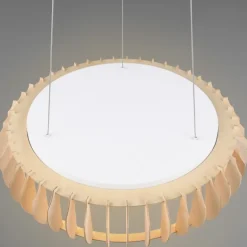 Lámpara de techo colgante Monte Natural LED 40W 3CCT 60cm Ø