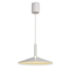 Lámpara de techo colgante Opava Blanco LED 18w 3000k 47.5CM Ø