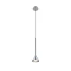 Lámpara de techo colgante Ora 1xGU10 acabado metal níquel satinado estilo moderno 10cm Ø