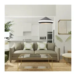 Lámpara de techo colgante Orso 35 1luz 1xE27 acabado blanco estilo moderno 35cm Ø