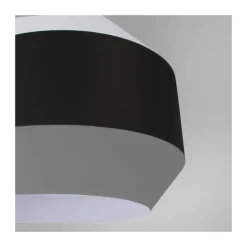 Lámpara de techo colgante Orso 25 1xE27 acabado negro estilo moderno 25cm Ø