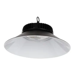 Lámpara de techo colgante solar LED integrado tonalidad 6500k acabado aluminio negro IP65 uso exterior incluye mando a distancia