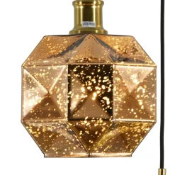 Lámpara de techo colgante Soter 3 luces 3XE27 acabado colores metálicos estilo moderno 30cm Ø