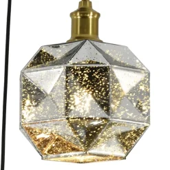 Lámpara de techo colgante Soter 3 luces 3XE27 acabado colores metálicos estilo moderno 30cm Ø