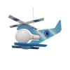 Lámpara Helicóptero libelula azul