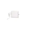 Panel empotrable cuadrado 22W, luz blanca