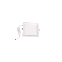 Panel empotrable led cuadrado 16W, luz blanca