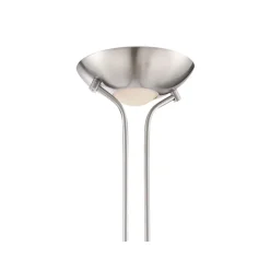 PIE DE SALON LAMPA NIQUEL LED