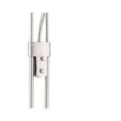 PIE DE SALON LAMPA NIQUEL LED