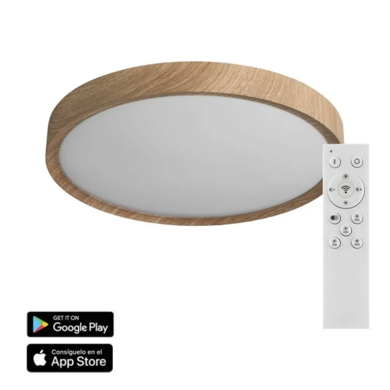 Plafón Asli Madera APP