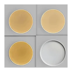 Plafón Aster Blanco 30w