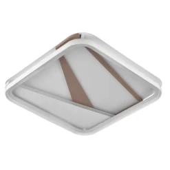 Plafón de techo Arava Cuadrado LED 98W 3CCT 49.5X49.5CM