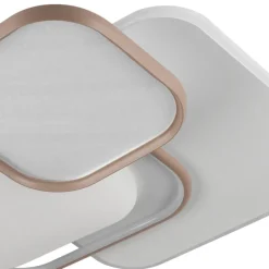 Plafón de techo Curtiss Cuadrado LED 105w 3CCT 53X53CM