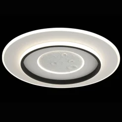 Plafón de techo Moon LED integrado 50W 3CCT 3500lm con mando a distancia acabado blanco estilo moderno 49.5cm Ø