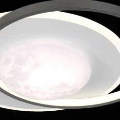 Plafón de techo Moon LED integrado 40W 4000K 2800lm acabado blanco estilo moderno