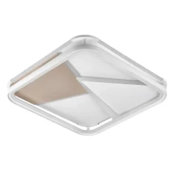 Plafón de techo Pilatus Cuadrado LED 88w 3CCT 50X50 CM