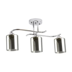 Plafón de techo Zlin Cromo 3L 4XE27