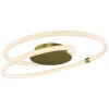 Plafón Elipse Champán