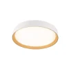 Plafón Lea Blanco / Madera 80cm