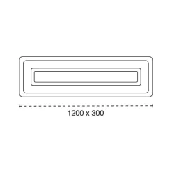 Plafón Led Cryn 99W 4000K